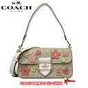 ショルダーバッグ 【10%OFF 5/7 09:59迄】コーチ ショルダーバッグ COACH モーガン PVC シグネチャー キャンバス フローラル アップリケ 2WAY 斜めがけ CH341 IMOT4(ライトカーキマルチ) アウトレット レディース 送料無料