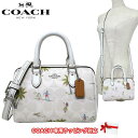 【10 OFF 5/7 09:59迄】コーチ バッグ ショルダーバッグ COACH シグネチャー フラ プリント ミニ ローアン クロスボディ ミニボストン 2WAY 斜めがけ CK164 SVRFI(チョーク×マルチカラー)アウトレット レディース 送料無料