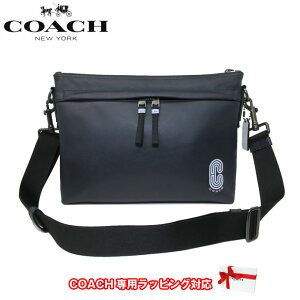 【1000円OFF 7/11 01:59迄】コーチ アウトレット COACH ショルダーバッグ F89915 レザー リフレクティブ C パッチワーク エッジ メッセンジャー QBNI9(ミッドナイトネイビーマルチ)【メンズ】