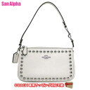 【10%OFF 5/7 AM9:59迄】コーチ ポーチ COACH ノリータ レザー×スタッズ 19・リベット トップハンドルポーチ CM252 SV/HA (...