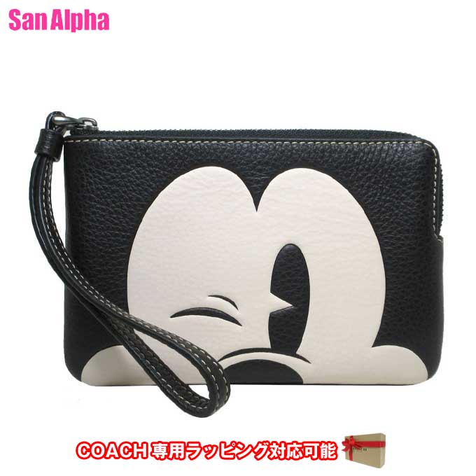 10%OFF 5/21 09:59ۥ ݡ COACH X DISNEY   ǥˡ ʡ å ꥹȥå /  ߥåޥ ܾ CN041 QB/M2 (֥åޥ) ȥå ǥ ̵