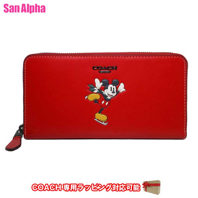 coach Disneyコラボ3つ折り財布未使用 コーチ ミッキー - 小物 coach Disneyコラボ3つ折り財布未使用 コーチ ミッキー - 小物