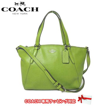 コーチ アウトレット COACH ハンドバッグ F28994 ペブルド レザー ケルシー 2WAY ミニ サッチェル SVAX7(イエローグリーン)【RCP】【楽天カード分割】