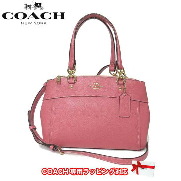 コーチ アウトレット COACH ハンドバッグ F31251 クロスグレーン レザー ミニ ブルック 2WAY キャリーオール IMPEO(ピオニー)【RCP】【楽天カード分割】【レディース】