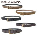 【期間限定ポイント10倍】【10%OFF】●No.6(5色有り)●ドルチェ&ガッバーナ アウトレット DOLCE&GABBANA ドルガバ アパレル レザー ベルト 【ベルト】【レディース】