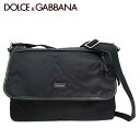 【10%OFF 4/21 09:59迄】●Gタイプ● ドルチェ＆ガッバーナ アウトレット DOLCE&GABBANA ドルガバ ショルダーバッグ BM1002-B9206ナイロン 斜め掛け 80999 (ブラック×マスタード系) メンズ レディース