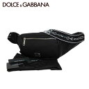 【決算SALE 10%OFF】ドルチェ&ガッバーナ アウトレット DOLCE&GABBANA ドルガバ ショルダーバッグ BM1495-B9I48-80999 ナイロン ベルトバッグ ボディバッグ ブラック【メンズ】【ギフト】