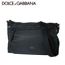 ●Bタイプ● ドルチェ&ガッバーナ アウトレット DOLCE&GABBANA D&G ドルガバ ショルダーバッグ BM1002-B9206ナイロン 斜め掛け 80999 (ブラック×ライトブルー系)【メンズ】 【RCP】【レディース】