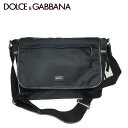 【期間限定ポイント10倍】【10%OFF】●Cタイプ● ドルチェ&ガッバーナ アウトレット DOLCE&GABBANA ドルガバ ショルダーバッグ BM1002-B9206ナイロン 斜め掛け 80999 (ブラック×ブラウンベージュ系)【メンズ】 【レディース】