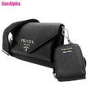 プラダ バッグ ショルダーバッグ PRADA サフィアーノ ミニ エンベロープバッグ ミニ ポーチ & ミラー 付 斜め掛け 1BP020 SAFFIANO+C...