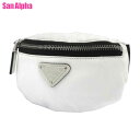 【1000円OFF 5/16 01:59迄】プラダ ポーチ PRADA ナイロン トライアングルロゴ リストポーチ リストバッグ 1TT095 TESSUTO ...