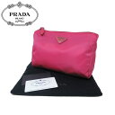 【10%OFF】●New● プラダ アウトレット PRADA ポーチ 1NA011 ナイロン コスメ(化粧)ポーチ TESSUTO / FUXIA 【レディース】【メンズ】【定番】