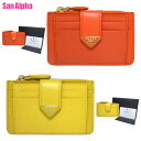 【10%OFF 5/7 09:59迄】プラダ カードケース PRADA サフィアーノ タブ トライアングル カード入れ 1MC038 SAFFIANO TAB アウトレット レディース 送料無料