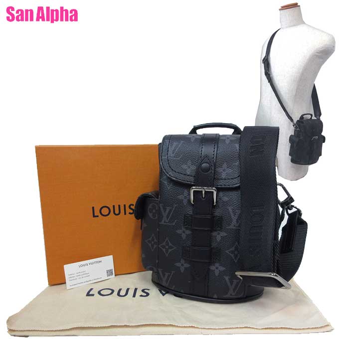 ショルダーバッグ ルイ・ヴィトン ショルダーバッグ LOUIS VUITTON LV ナノ・クリストファー モノグラム・エクリプス M82769 斜め掛け メンズ 送料無料