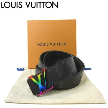 ルイ・ヴィトン LOUIS VUITTON LV アパレル MP130T モノグラム・エクリプス × タイガ サンチュール・LVイニシャル 40MM リバーシブル ベルト【メンズ】【RCP】【楽天カード分割】