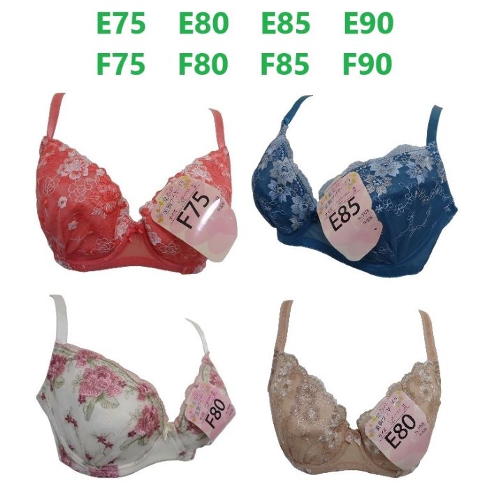ワイヤー入りブラジャー「安心の美胸ワイヤーブラ」 補正下着　脇高　グラマーカップ　（E75 E80 E85 E90 F75 F80 F85 F90）　新品　（送料無料）