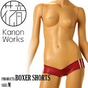 花音ワークス(Kanon Works) 日本製 セクシーランジェリー 下着 ショーツスーパーWET ローレグ 極浅 ブルマ ボクサー Kanon Worksブランド 見る人の目を引く輝き触れるとしっとりとした滑らかさレディース 大人 カワイイ テイストキュート テイストセクシー(4)