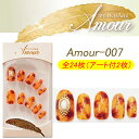 Amour リコアング ネイルチップ 24枚入り!WING BEAT ウィング ビート ricoAng (リコアング) デザインネイルチップ【メール便3個までO...