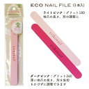 エコ ネイルファイル(ECO-1)　ECO NAIL FILE　エリコ　ネイルエメリーボード（爪やすり）【メール便OK!!】ジェルネイル　スカルプチュア　ネイルケア　ネイルチップ