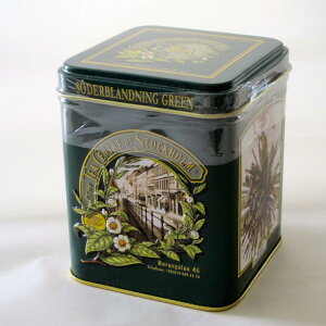 スウェーデン王女ご成婚記念の絶品紅茶『北欧紅茶100gクラシック缶ロイヤルセーデルブレンド』グリーンティーベースのノーブルな味わい