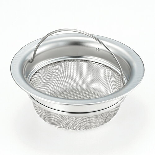 18-8ゴミポケット 浅型 φ144 (667002) 14cm ゴミ受 ごみポケット 18-8ステンレス製 排水口カバー ザル ..