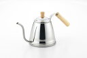 ウッドコーヒードリップポット1.2L (FO-100) ハンドドリップ 珈琲 木柄 ケトル やかん 湯沸し 細口 注ぎやすい コーヒー カフェスタイル フィーノ【IH対応】【日本製】 敬老の日 ギフト