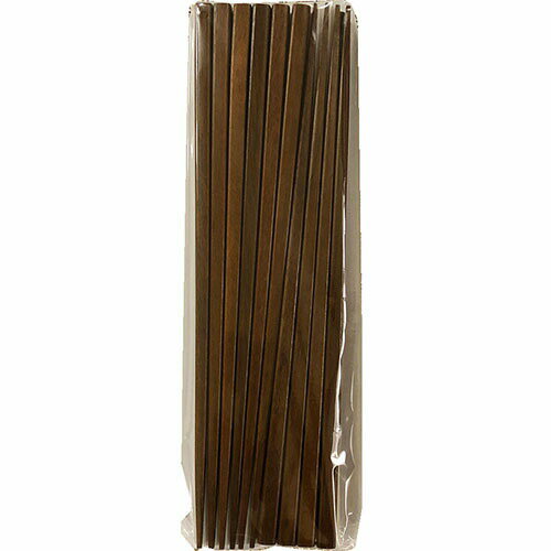 先角鉄木箸10P(25082)22.5cm 天然木 ナチュラルウッド ダークブラウン 渋み つまみやすい 業務用 来客 ..