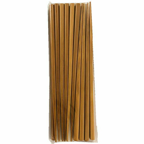 Rakuten - 先角スス竹箸10P(25083)22.5cm 天然木 ナチュラルウッド バンブー ブラウン 先細 つまみやすい 業務用 来客 中国製【メール便対応】