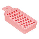 おろし器 まごころ ピンク (921) 角型 おろし器 すりおろし 離乳食 介護食 りんご 大根 かわいい【日本製】