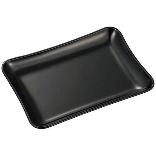 樂天商城 - メラミン和食器黒 角皿(大) 黒(BL-29) 20×14cm 角皿 寿司皿 鰻 和食 本格的 軽い 器 業務用 和食 ブラック モノトーン メラミン食器 スクエア エンテック【日本製】