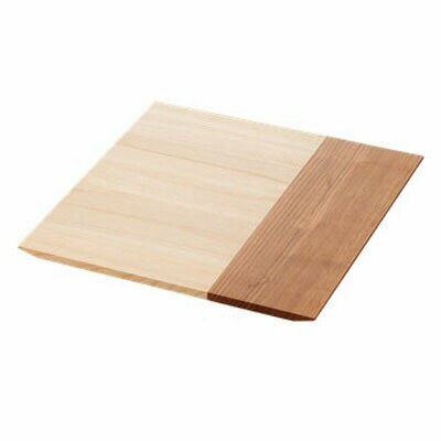 ティーマット スク(56003)正方形 スクエア ウッドボード 盆 トレー トレイ ナチュラル ツートン おしゃれ おもてなし 木製 天然木 檜 桜 国産【日本製】