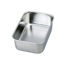 18-8ステンレス 深型組バット O(オー)号(4400O(オー))650ml 137×106mm 厨房用品 業務用 屋台 薬味入れ 具材 小分け 調味料 トレ...