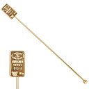 WT インゴットマドラー(金めっき)(21604858)21cm トレジャー 金塊 ゴールド 海賊 晩酌 カクテル ハイボール 家飲み ゴージャス【日本製】【メ...