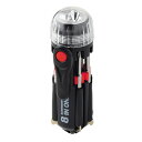 LEDライト付 8ウェイドライバー(557143)工具 DIY 日用大工 修理 お手入れ 眼鏡 手元灯り 懐中電灯 携帯 持ち運びに便利