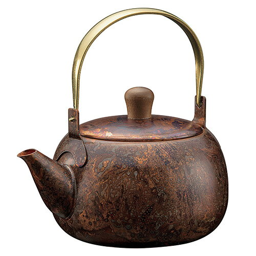 折燕 急須 Copper Red Art 02 500ml 18 8ステンレス 茶器 卓上 和モダン おもてなし 粋 おしゃれ カッパーレッド 赤銅 ブロンズ Ori En アルチザン 日本製 父の日