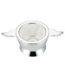 エンゼル ティーストレーナー (シルバー)(400164)ステンレス製 銀めっき ティーセット 茶こし 卓上 紅茶 天使 羽根 可愛い 食洗器対応 高桑金属【日...