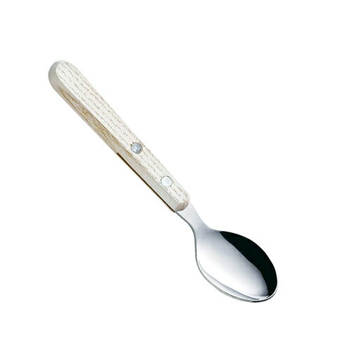 Rakuten - スローライフカトラリー ティースプーン(ホワイト)(405657)14cm 木柄 カトラリー 洋食器 卓上 雑貨 ナチュラルウッド 天然木 アッシュ【日本製】【メール便対応】