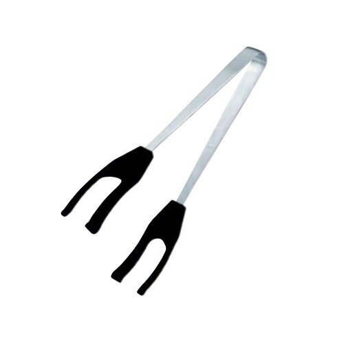 ふわっとトング (ブラック/オレンジ/ライムグリーン)(4178_92)24cm 調理 ゆで卵 掴み つかみ お惣菜 取..