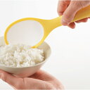 マミー ふたいろしゃもじ(イエロー/オレンジ)(MS-080_1)釜を傷つけにくい 柔らか エンボス加工 くっつきにくい ヘラ ご飯 スタンド式 立てられる【日本製】