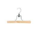 木製ハンガー スラックス 25cm (44066) パンツ スーツ クローク 部屋干し 室内 洗濯 ランドリー 出張 外出先 天然