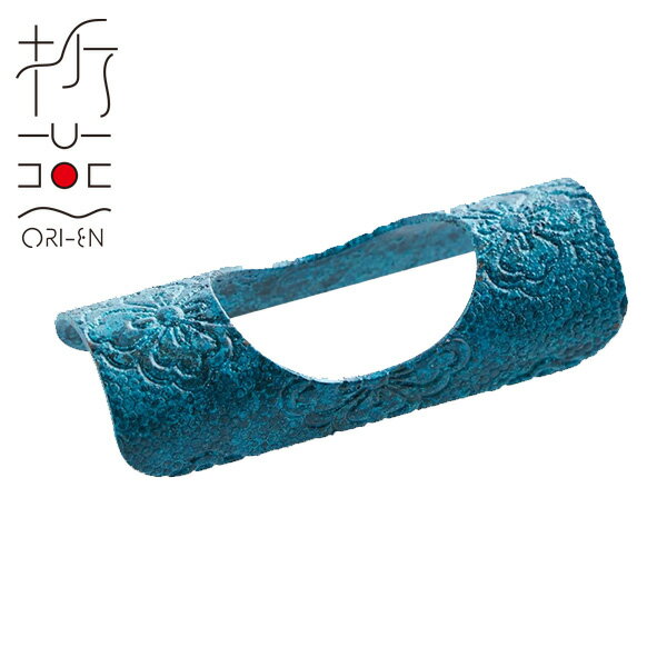 折燕 箸置き 和柄 BLUE(ART-2501)18-8ステンレス 卓上 モダン おもてなし 粋 おしゃれ ブルー ターコイ..