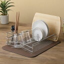 チッチェ 水切りプレート用アタッチメント フルセット (800503_SET) 24×30cm 水切りカゴ 水切りラック 食器 水切りバスケット ワイヤー 水回り ラック 収納 衛生的 食洗器対応【日本製】