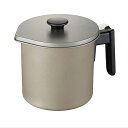 霜鳥製作所 オイルポット 1.5L (E-001)油 再利用 ふっ素加工 経済的 油こし器 ステンレス 大容量 オイルポット 油入れ