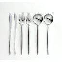 PORTO ポルト デザートセット6pc(ミラー)【カトラリーケース付】(PRT-1) キッチン ナイフ スプーン フォーク おもてなし ギフト デザート ケー...