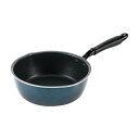 milli-one ミリ・オーネ IH対応 深型両口フライパン22cm (ML-01) ダイヤモンドコート 炒めもの 焼きもの 煮込み料理 注ぎ口つき お鍋 焼...