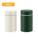 モグモグ スープマグ 230ml (アイボリー/カーキ) (MM-23I_K) ステンレスボトル フードポット 230ml ステンレス スープジャー 保温 保冷...