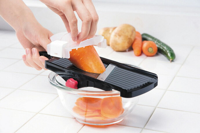 Rakuten - プログレード 厚み調整機能付スライサー (PGS-03) 野菜 スライス うす切り 下ごしらえ