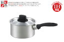 創燕(そうえん) 片手鍋16cm(SE-02)1.8L ステンレス シンプル サテン ミルクパン ソースポット 丈夫 転がりにくい ギフト 新潟県 燕市【IH対...