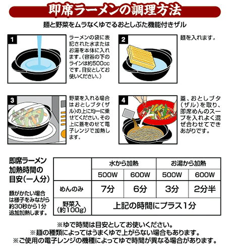 目皿付きレンジ容器 チンしておいしい 麺まつり／電子レンジ容器 ラーメン うどん ...