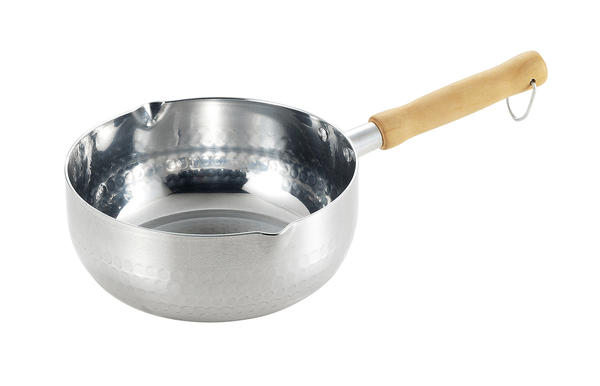 味名人 IH対応アルミ雪平鍋18cm(AM-18U)キッチン 煮物 片手鍋 行平